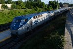 Head end on Amtrak Regional #171(14) in storage track.